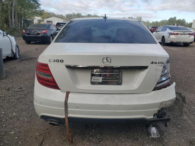 WDDGF8AB4EG160026 - 2014 MERCEDES-BENZ C 300 4MATIC WHITE photo 6