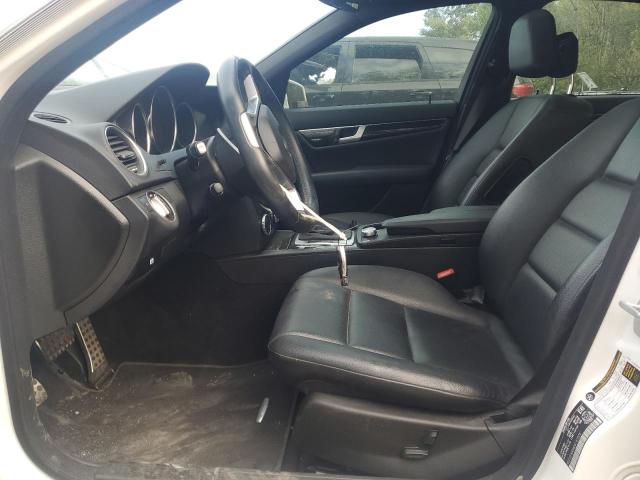 WDDGF8AB4EG160026 - 2014 MERCEDES-BENZ C 300 4MATIC WHITE photo 7