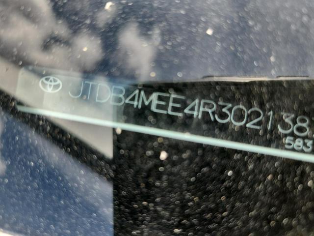 JTDB4MEE4R3021387 - 2024 TOYOTA COROLLA LE თეთრი ფოტო 12