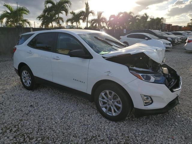 3GNAXHEV2LS737627 - 2020 CHEVROLET EQUINOX LS WHITE photo 4