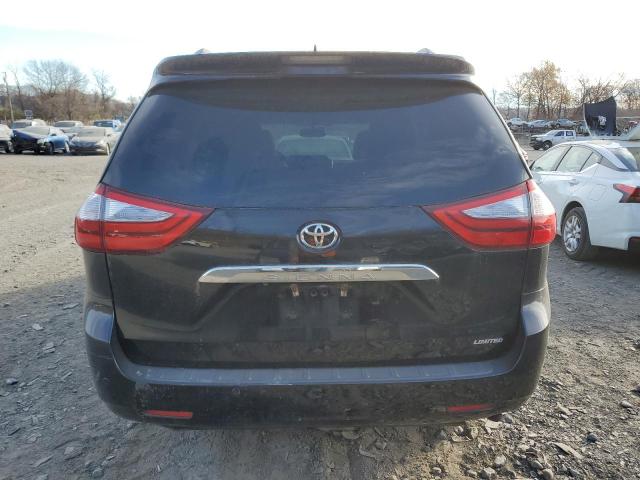 5TDYK3DC9FS586187 - 2010 TOYOTA SIENNA XLE 黑色 照片 6