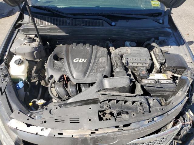 5XXGM4A77DG225607 - 2013 KIA OPTIMA LX GRAY photo 11