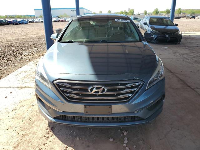 5NPE34AF7GH421086 - 2016 HYUNDAI SONATA SPORT BLUE photo 5