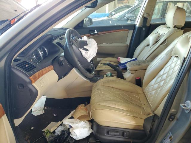 5NPEU46F29H460788 - 2009 HYUNDAI SONATA SE GRAY photo 7