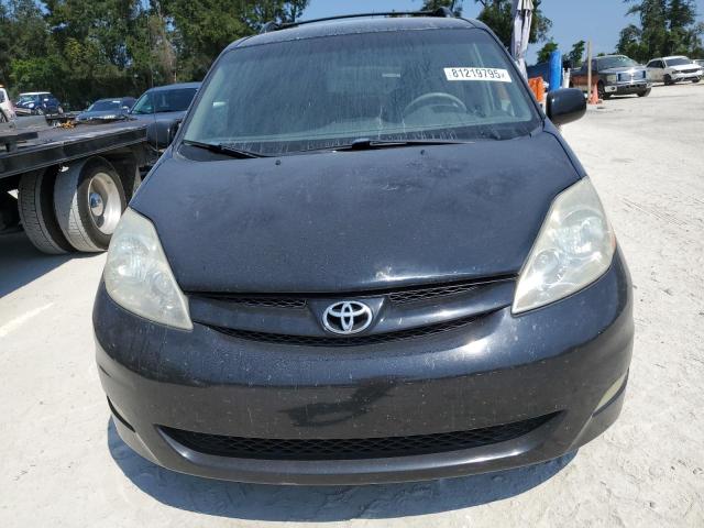 5TDZK22C28S203596 - 2008 TOYOTA SIENNA XLE შავი ფოტო 5