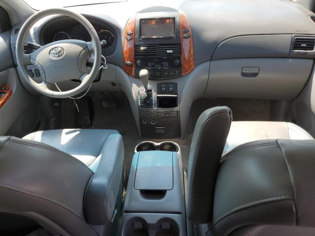 5TDZK22C28S203596 - 2008 TOYOTA SIENNA XLE შავი ფოტო 8