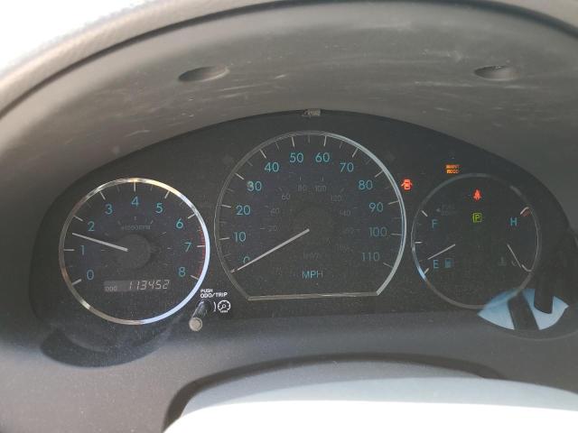 5TDZK22C28S203596 - 2008 TOYOTA SIENNA XLE შავი ფოტო 9