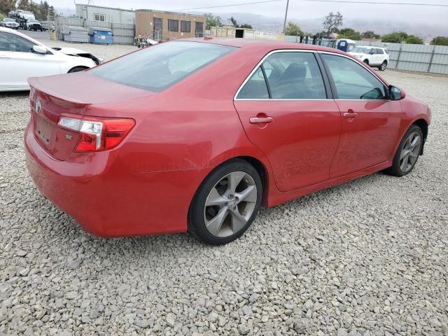 4T1BF1FK1CU619849 - 2012 TOYOTA CAMRY BASE წითელი ფოტო 3