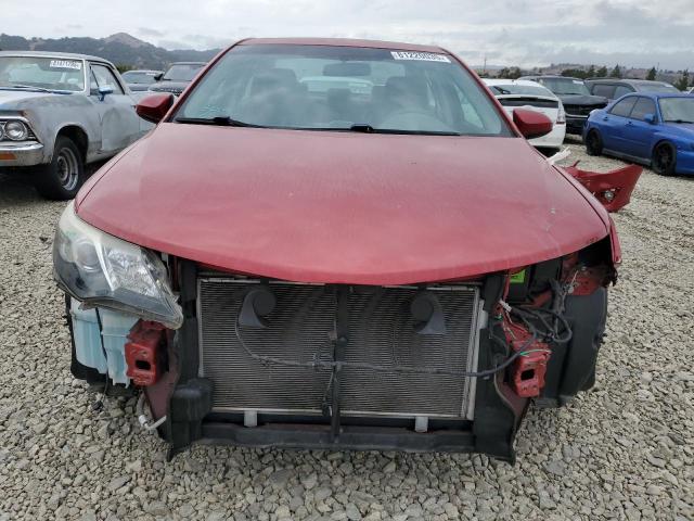 4T1BF1FK1CU619849 - 2012 TOYOTA CAMRY BASE წითელი ფოტო 5