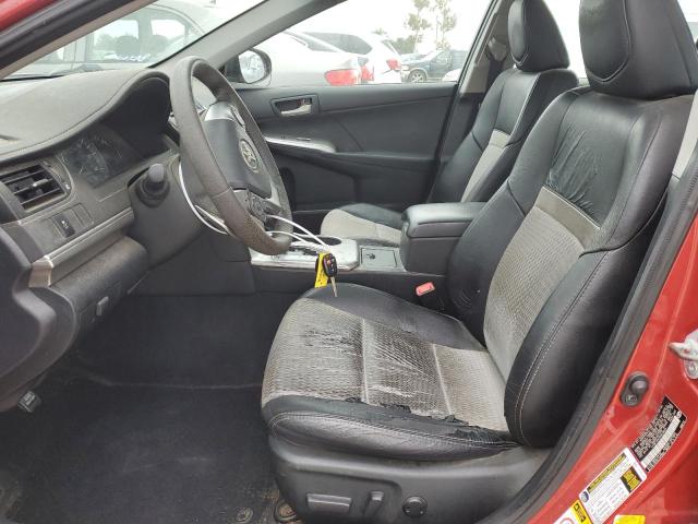 4T1BF1FK1CU619849 - 2012 TOYOTA CAMRY BASE წითელი ფოტო 7