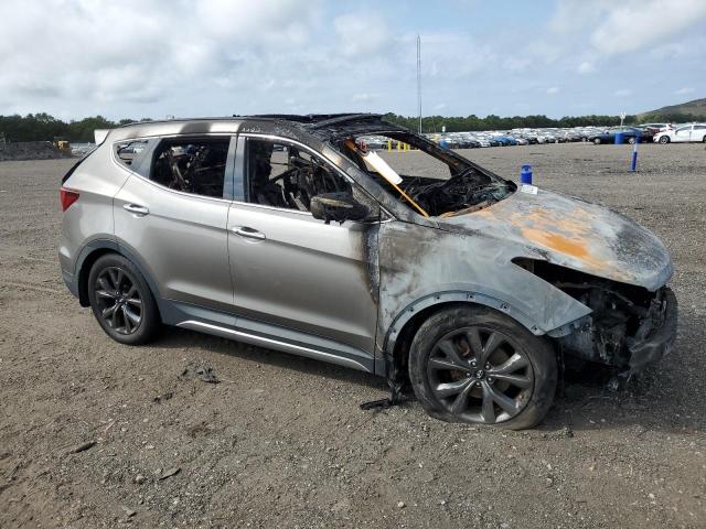 5XYZWDLA4JG536107 - 2018 HYUNDAI SANTA FE S BURN photo 4