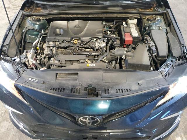 4T1C11AK6MU603562 - 2021 TOYOTA CAMRY LE BLUE photo 11