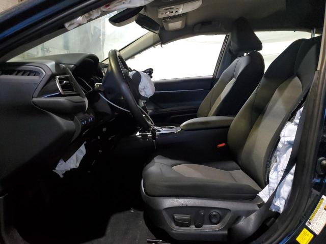 4T1C11AK6MU603562 - 2021 TOYOTA CAMRY LE BLUE photo 7