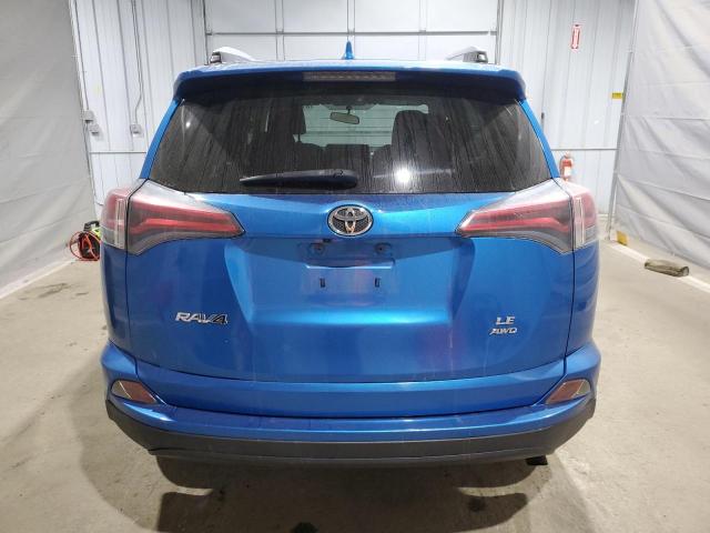 JTMBFREVXGD190845 - 2016 TOYOTA RAV4 LE أزرق صورة 6