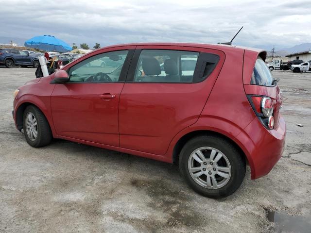 1G1JA6SH2C4180451 - 2012 CHEVROLET SONIC LS MAROON photo 2