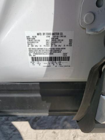 1FMSK8DHXLGC28869 - 2020 FORD EXPLORER XLT Ağ foto 13