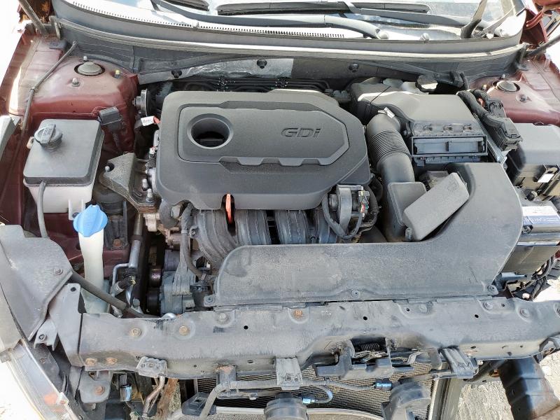 5NPE24AFXFH211311 - 2015 HYUNDAI SONATA SE RED photo 11