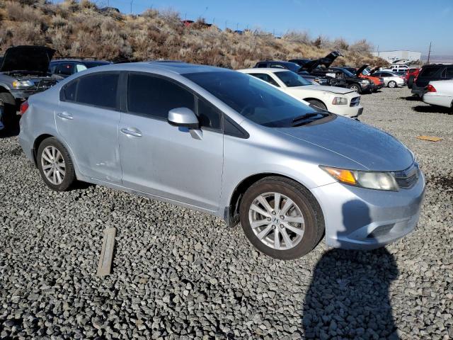 2HGFB2F98CH546455 - 2012 HONDA CIVIC EXL SILVER photo 4