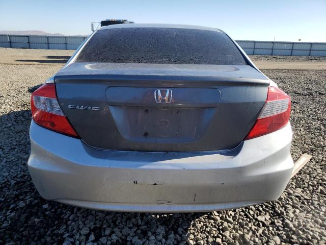 2HGFB2F98CH546455 - 2012 HONDA CIVIC EXL ვერცხლისფერი ფოტო 6
