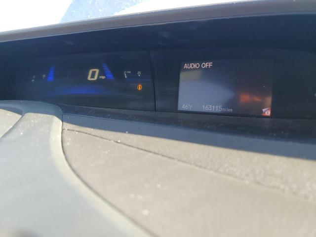 2HGFB2F98CH546455 - 2012 HONDA CIVIC EXL ვერცხლისფერი ფოტო 9