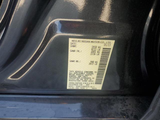 1N4AL3AP1DC285195 - 2013 NISSAN ALTIMA 2.5 GRAY photo 12