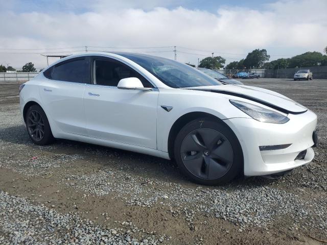 5YJ3E1EB0LF619539 - 2020 TESLA MODEL 3 Blanc photo 4