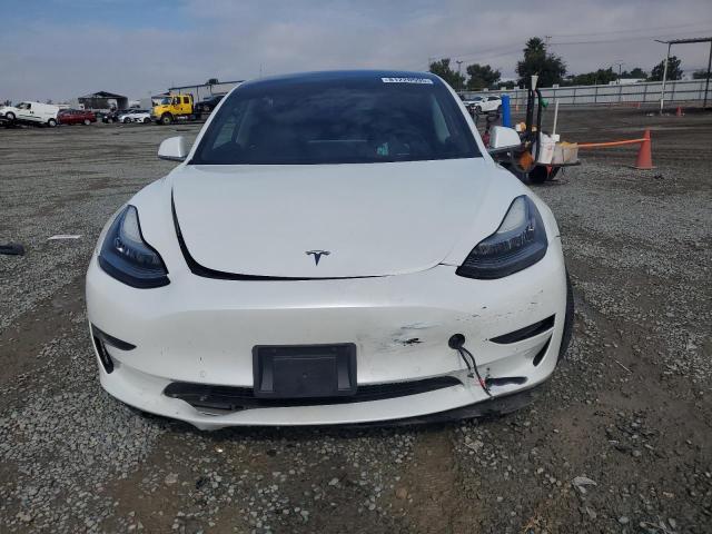 5YJ3E1EB0LF619539 - 2020 TESLA MODEL 3 Blanc photo 5