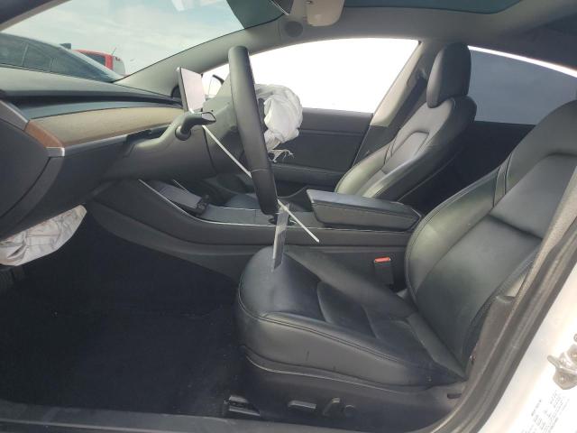 5YJ3E1EB0LF619539 - 2020 TESLA MODEL 3 Blanc photo 7