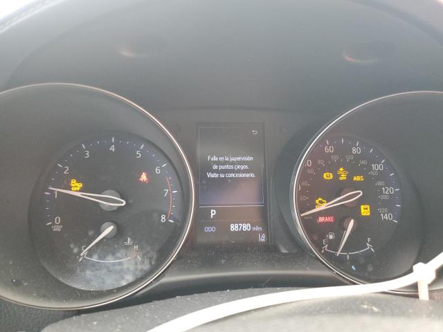 NMTKHMBXXLR109861 - 2020 TOYOTA C-HR XLE WHITE photo 9