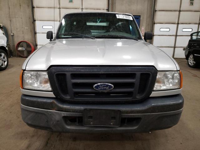 1FTYR10U35PA69376 - 2005 FORD RANGER SILVER photo 5