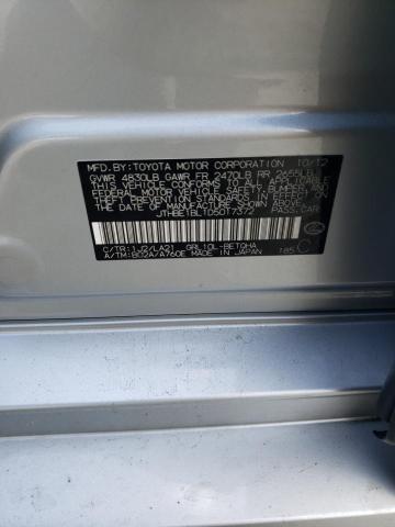 JTHBE1BL1D5017372 - 2013 LEXUS GS 350 SILVER photo 12