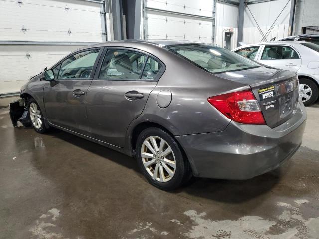 19XFB2F93CE071386 - 2012 HONDA CIVIC EXL Grafit foto 2