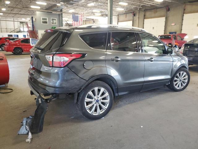 1FMCU9J92HUD53813 - 2017 FORD ESCAPE TITANIUM Szary zdjęcie 3