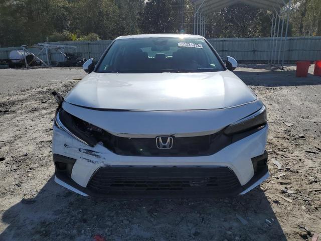 19XFL1H77NE000584 - 2022 HONDA CIVIC EXL WHITE photo 5