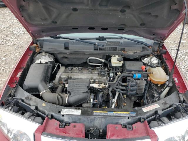 1G8AJ55F37Z148266 - 2007 SATURN ION LEVEL 2 RED photo 11