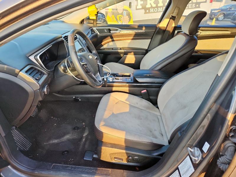 3FA6P0HD8KR103303 - 2019 FORD FUSION SE رمادي صورة 7