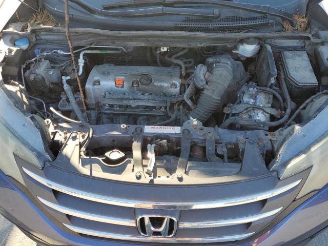 5J6RM4H54CL007842 - 2012 HONDA CR-V EX Կապույտ լուսանկար 12