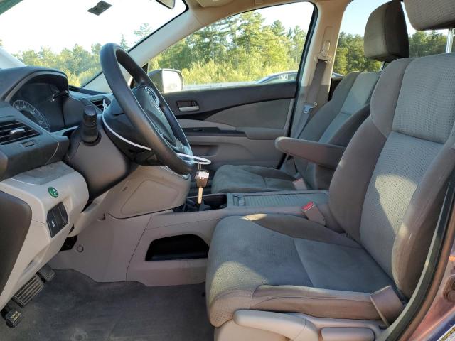 5J6RM4H54CL007842 - 2012 HONDA CR-V EX Կապույտ լուսանկար 7