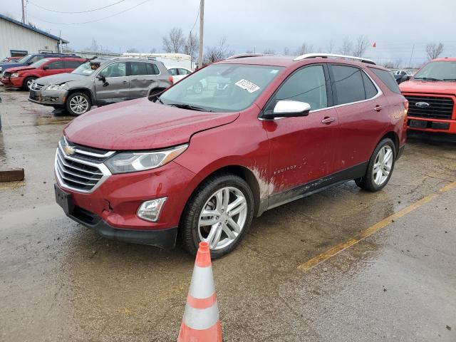 3GNAXYEX4KS619109 - 2019 CHEVROLET EQUINOX PREMIER MAROON photo 1