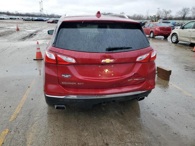 3GNAXYEX4KS619109 - 2019 CHEVROLET EQUINOX PREMIER MAROON photo 6