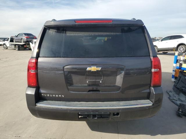 1GNSCKKC0FR524456 - 2015 CHEVROLET SUBURBAN C1500 LTZ GRAY photo 6