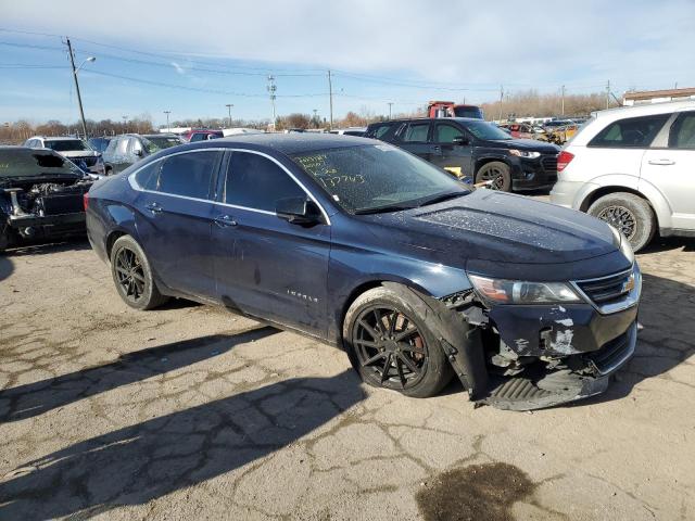 1G11Z5SL4FU137743 - 2015 CHEVROLET IMPALA LS BLUE photo 4