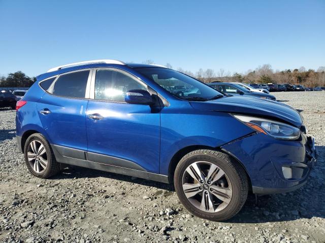 KM8JU3AG6EU920300 - 2014 HYUNDAI TUCSON GLS BLUE photo 4