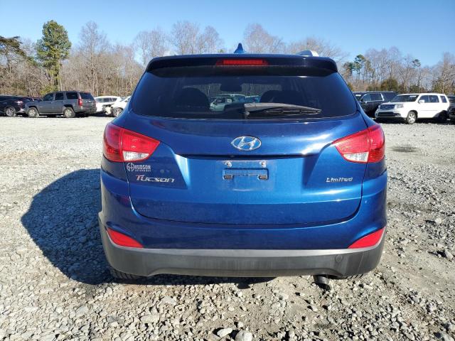 KM8JU3AG6EU920300 - 2014 HYUNDAI TUCSON GLS BLUE photo 6