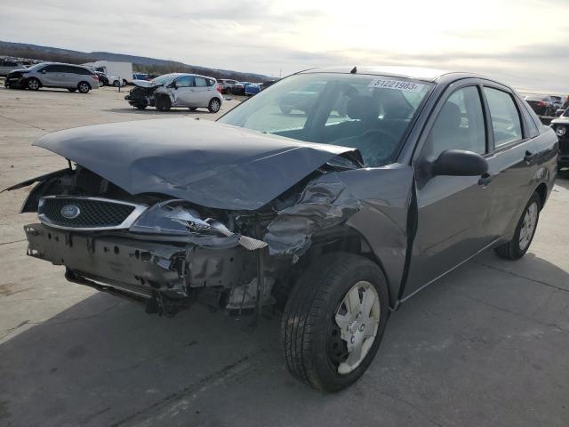 1FAFP34N17W365345 - 2007 FORD FOCUS ZX4 GRAY photo 1