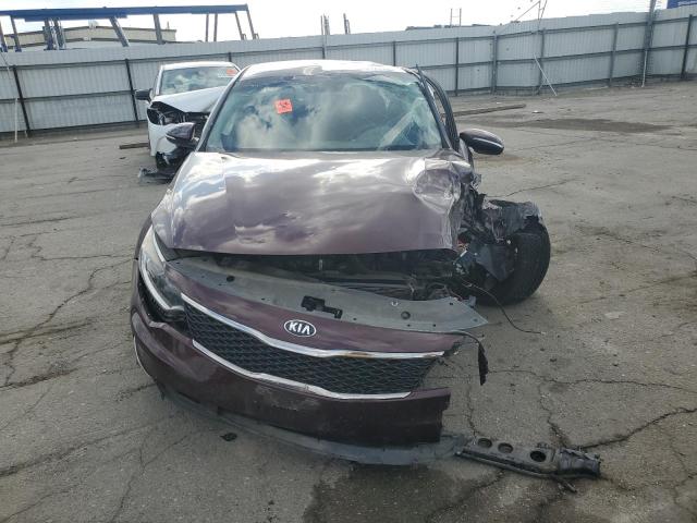 5XXGT4L35JG269372 - 2018 KIA OPTIMA LX BURGUNDY photo 5