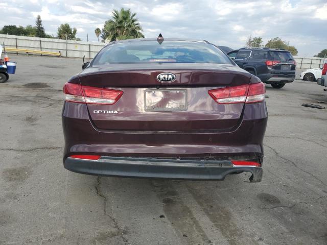 5XXGT4L35JG269372 - 2018 KIA OPTIMA LX BURGUNDY photo 6