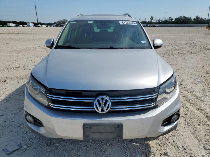 WVGAV7AXXGW509767 - 2016 VOLKSWAGEN TIGUAN S ვერცხლისფერი ფოტო 5