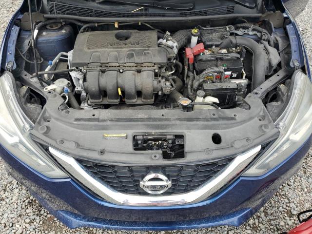 3N1AB7APXHY226733 - 2017 NISSAN SENTRA S BLUE photo 11