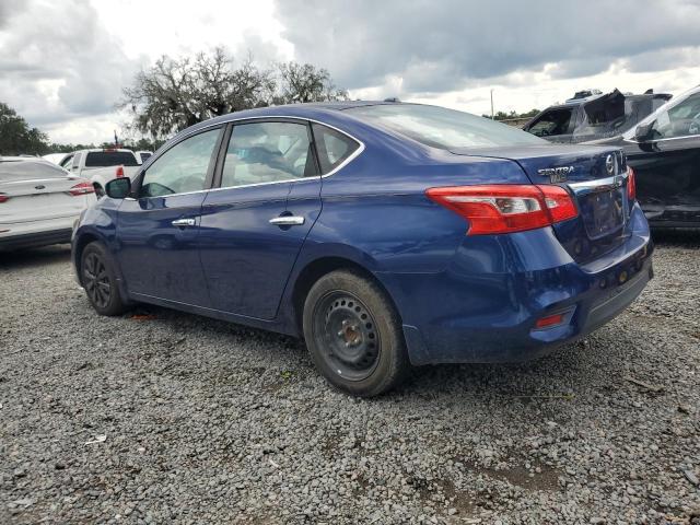 3N1AB7APXHY226733 - 2017 NISSAN SENTRA S BLUE photo 2